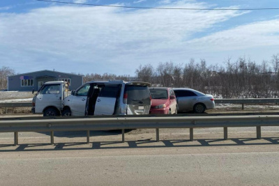 Пьяный водитель устроил массовое ДТП в Якутске / ЯСИА Якутск Якутск Республика Саха (Якутия)