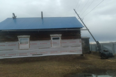 В Хангаласском районе сильный ветер повредил линии электропередач / Мария Горохова   