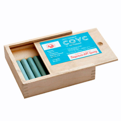 Набор соусов "Подольск Арт-Центр" в дереве 10 шт Серо-голубой