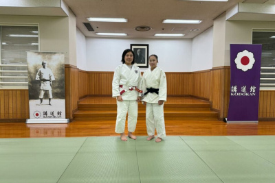 Якутянка Аина Моисеева проходит сборы в лучших школах дзюдо Японии / Дьулустаан Сергеев   