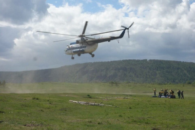 150 пожарных из Якутии помогают тушить природные пожары в Забайкалье / Майя Гоголева   
