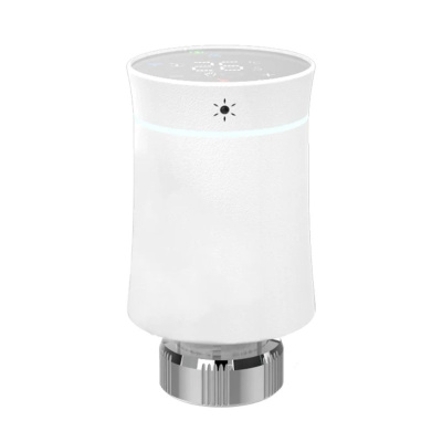 Умный термостат для радиатора Moes ZigBee Smart Radiator Valve Thermostat White