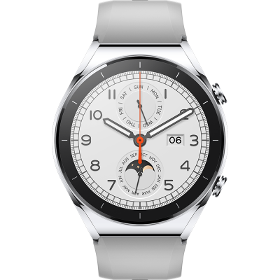 Умные часы  Xiaomi Mi Watch S1 GL, серебристые (BHR5560GL)