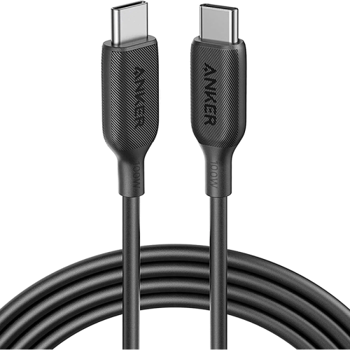 Кабель Anker USB Type-C/Type-C 1,8 м, черный