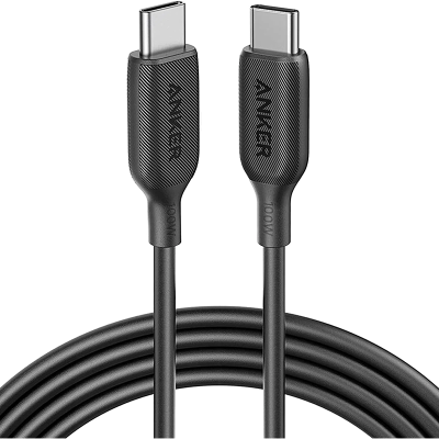 Кабель Anker USB Type-C/Type-C 1,8 м, черный