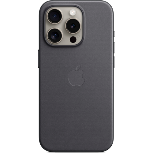 Чехол-крышка Apple FineWoven Case with MagSafe для Apple iPhone 15 Pro Max, черный (MT4V3)