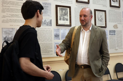 Мастер-класс секретаря СЖР Романа Серебряного прошел на факультете журналистики МГУ /    