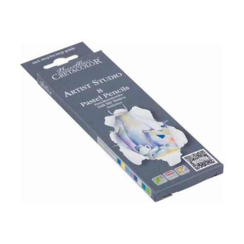 Набор карандашей пастельных Cretacolor "Artist Studio Line" 8 цветов для рисования натюрмортов