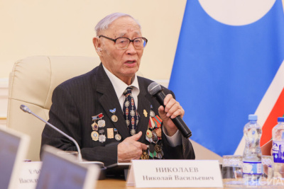 В Якутии чествовали легенду связи: Николаю Николаеву исполнилось 90 лет / Мария Горохова   