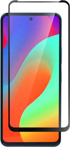 Стекло защитное для Infinix HOT 20S Черная рамка
