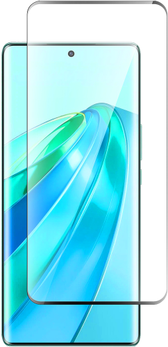 Стекло защитное для Honor X9a Черная рамка