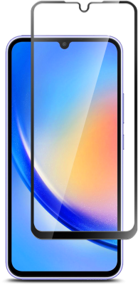 Стекло защитное для Samsung Galaxy A34 Черная рамка