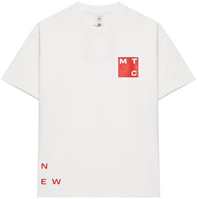 Футболка Red Square оверсайз Белая размер 3XL