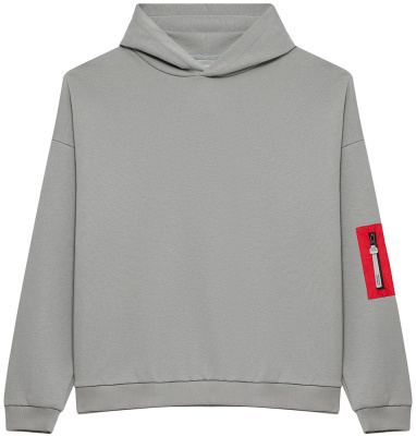 Худи Red Square оверсайз Cерое размер L