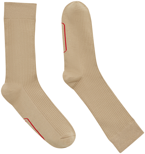 Носки Red Square Светло-коричневые размер 39-41