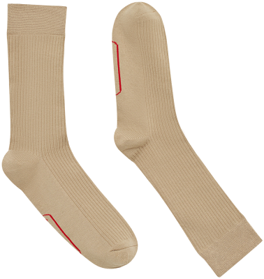 Носки Red Square Светло-коричневые размер 41-43