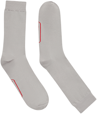 Носки Red Square Светло-серые размер 43-45