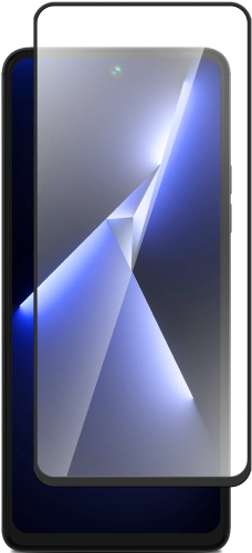 Стекло защитное для TECNO POVA 5 Pro Черная рамка