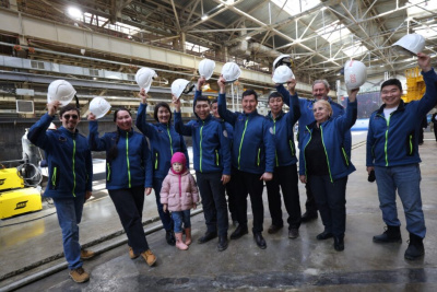 Жатайскую судоверфь запустили в эксплуатацию в Якутии / Нарыйа Пахомова Жатай Жатай Республика Саха (Якутия)