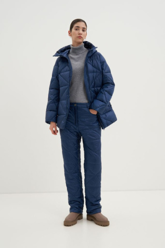 Стеганые утепленные брюки