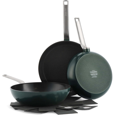 GreenPan Набор сковородок 3 предмета Evolution GreenPan