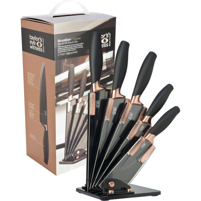 Taylors Eye Witness Набор ножей с подставкой 5 предметов Taylor's Eye Witness