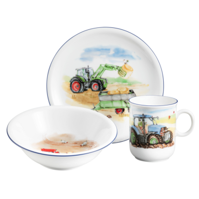 Seltmann Weiden Набор детской посуды 3 предмета, Compact Mein Traktor Seltmann Weiden