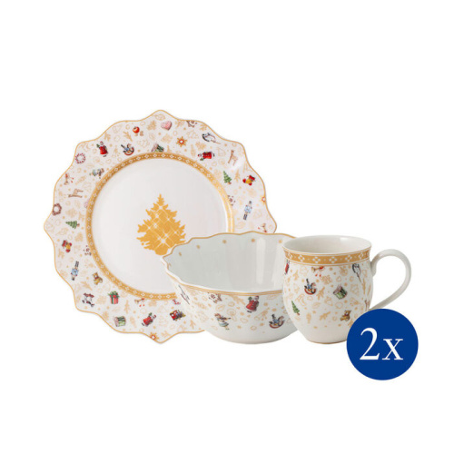 Villeroy & Boch Столовый сервиз 6 предметов, Toy's Delight Villeroy & Boch