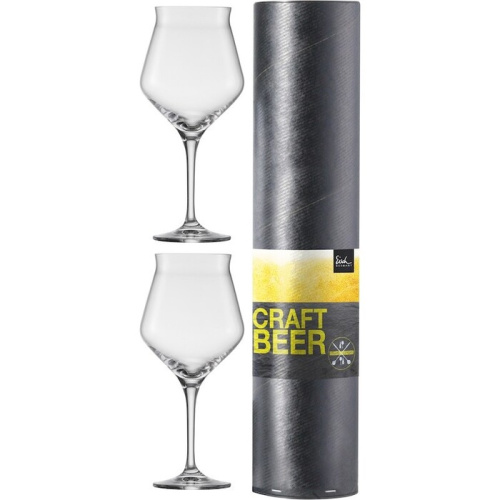 Eisch Набор бокалов для крафтового пива Tulip в подарочной тубе 435 мл, 2 предмета Craft Beer Experts Eisch
