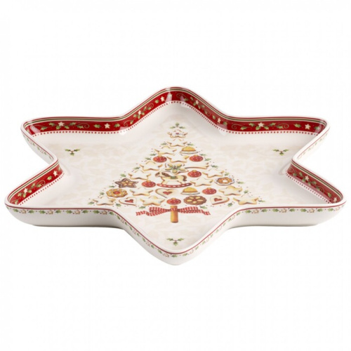 Villeroy & Boch Блюдо в форме звезды, большое 37 х 33 см Winter Bakery Delight Villeroy & Boch