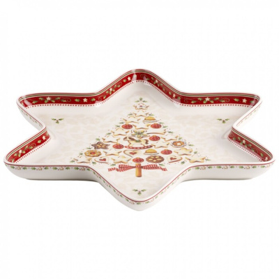 Villeroy & Boch Блюдо в форме звезды, большое 37 х 33 см Winter Bakery Delight Villeroy & Boch