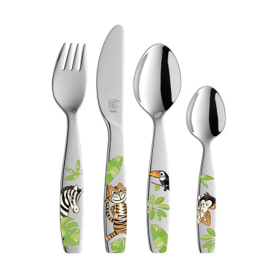 Zwilling Набор детских столовых приборов 4 предмета Jungle Twin Kids Zwilling