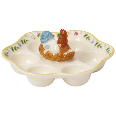 Villeroy & Boch Тарелка для яиц 20 см 'Петух и курица' Spring Awakening Villeroy & Boch
