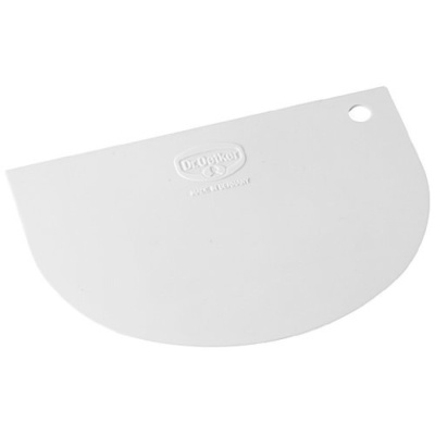 Dr. Oetker Скребок для теста пластмассовый полукруглый Back - Helfer Dr. Oetker