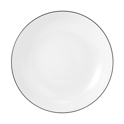 Seltmann Weiden Тарелка для супа 21 см Coup Black Line Lido Seltmann