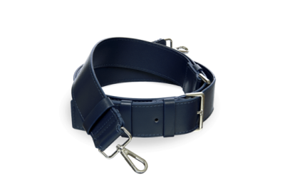 Ремень для сумки кожаный Blue