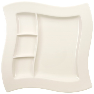 Villeroy & Boch Тарелка для гриля / суши, с отделениями 27 x 27 см NewWave Porzellan Villeroy & Boch
