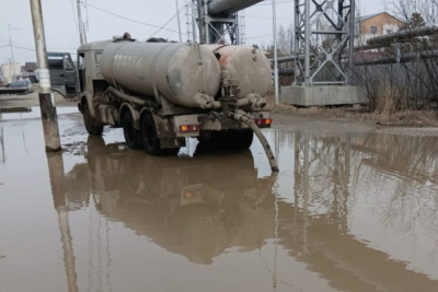 Более 100 тысяч кубометров талых вод откачали в Якутске / ЯСИА Якутск Якутск Республика Саха (Якутия)