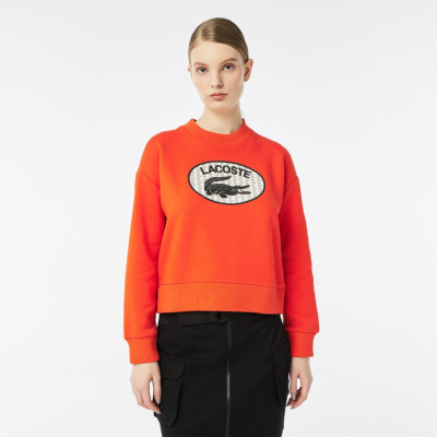 Женская толстовка Lacoste из смеси хлопка