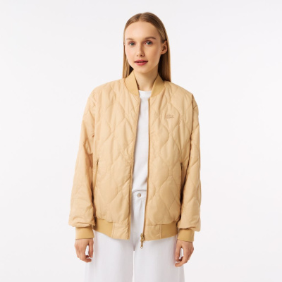 Женская стёганая двухсторонняя куртка Lacoste
