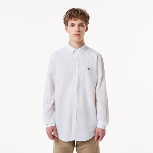 Мужская хлопковая рубашка Lacoste