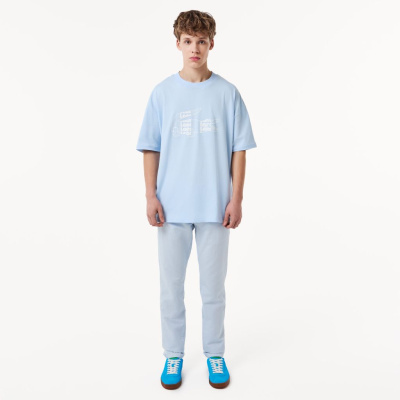 Мужские брюки Lacoste Slim Fit из смеси хлопка и льна