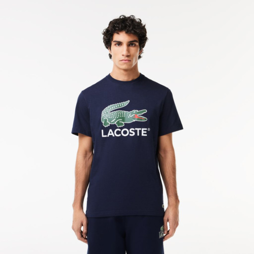 Мужская хлопковая футболка Lacoste