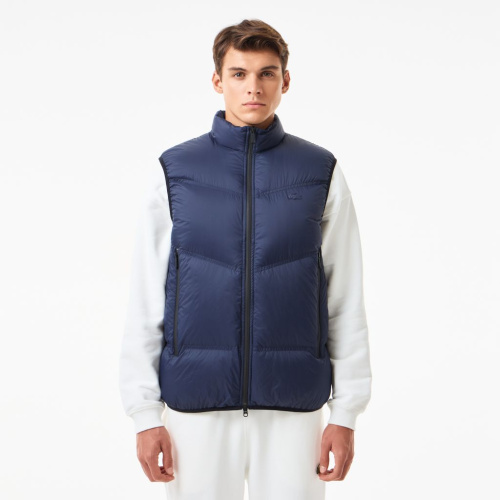 Мужской классический жилет Lacoste на молнии