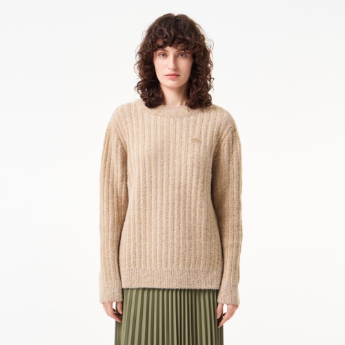 Женский шерстяной свитер Lacoste