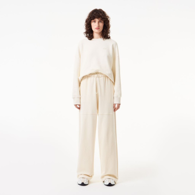 Женские прямые спортивные брюки Lacoste с высокой талией