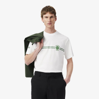 Мужская хлопковая футболка Lacoste
