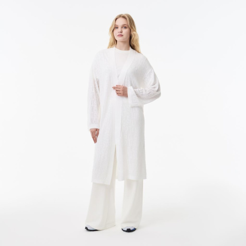 Женский кардиган Lacoste из смеси вискозы