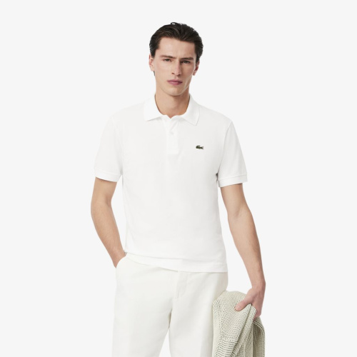 Мужское поло Lacoste из смеси эластичного органического хлопка
