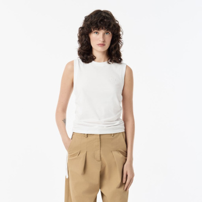 Женский топ Lacoste из эластичного хлопка